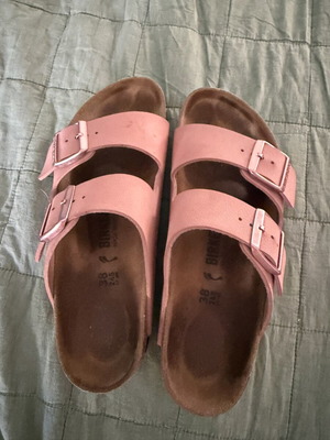 Birkenstock Arizona pink sandals size 38 like new