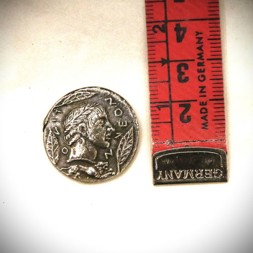 Silver Coin Cassandra Chalkidiki Apollo 750 Silver Museum-Quality Replica