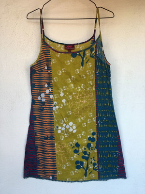 Sumner dress tunic XL 100% cotton colorful print like new