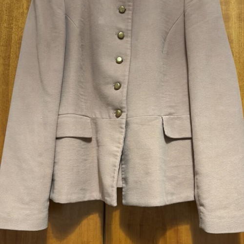 Zara jacket L used, pink with soft texture