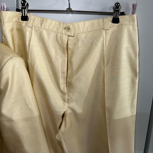 Vintage suit used, beige, size 52