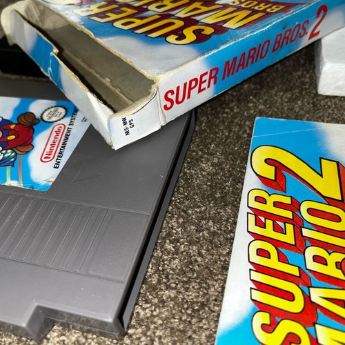 Super Mario Bros 2 Greek Edition used for Nintendo NES