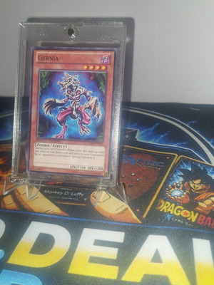 Gernia Yu-Gi-Oh! card like new, limited edition
