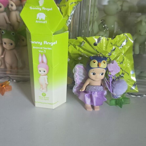 Sonny Angel Animal Series Ver. 1 Owl customized keychain new