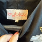 Byblos suit used with black silk skirt EU46