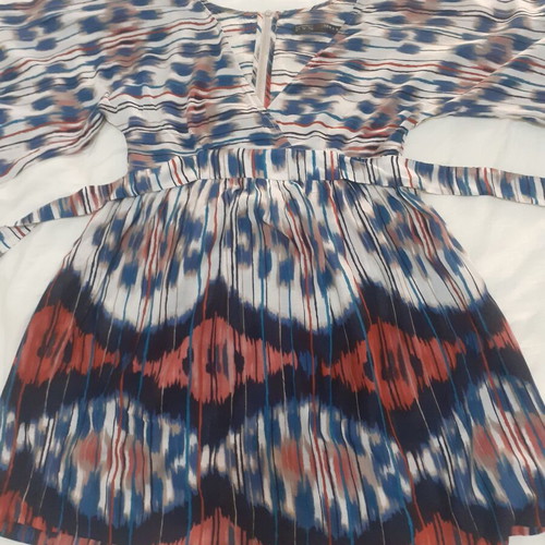 Zara women's printed blouse like new, size M