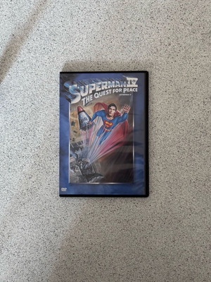 Superman IV The Quest for Peace DVD like new with subtitles