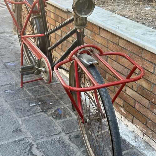 Lamand vintage bicycle used with New Sun oil lamp and cargo racks