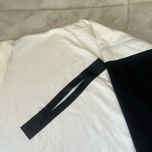 Zara white long-sleeve shirt like new, size 140 cm