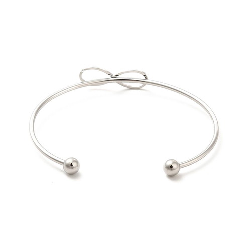 Steel infinity bracelet new made of stainless steel