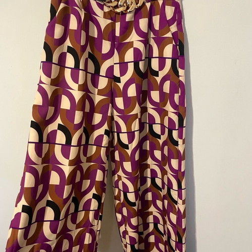 High-waisted palazzo pants like new, various colors, size S