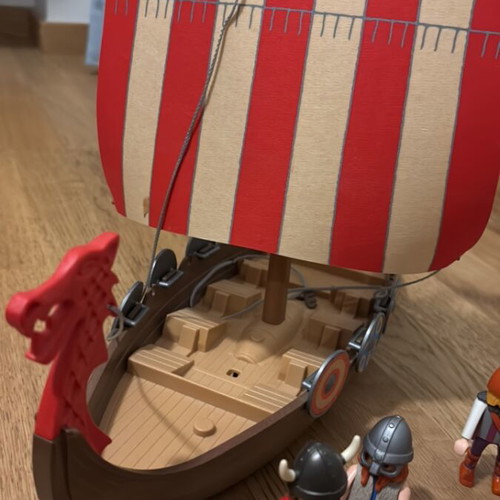 Playmobil Viking Ship like new