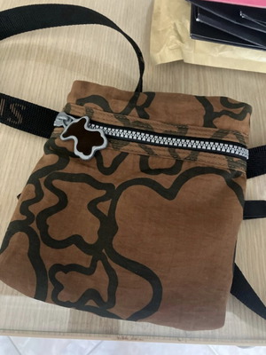 Tous crossbody bag used, brown authentic