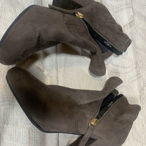 Voi & Noi women's ankle boots, brown suede, size 39