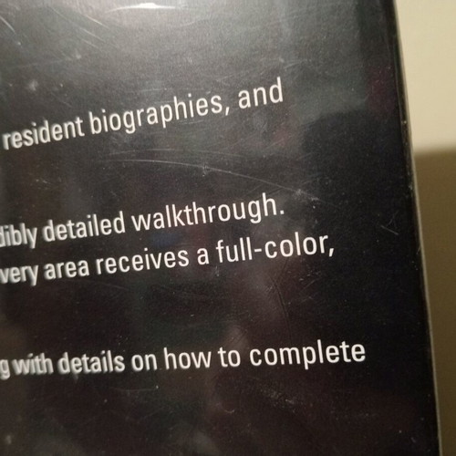 Alan Wake Official Survival Collectors Edition Strategy Guide and Artbook Prima Games new