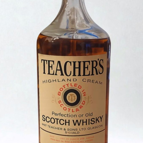 Teacher's Highland Cream Scotch Whisky 1970 2L new