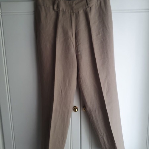 Fidele linen pants like new, size medium, beige cigar color