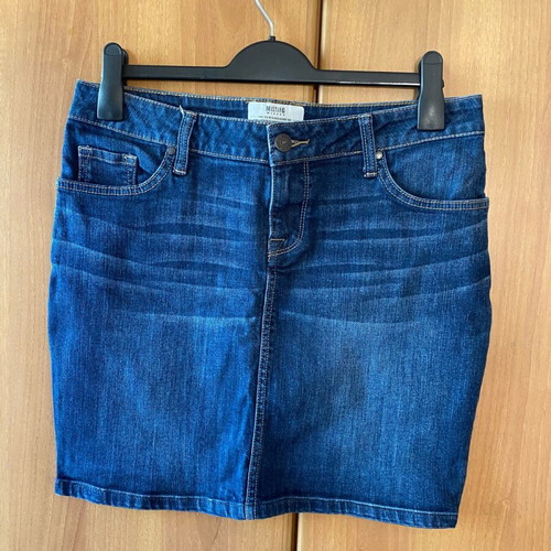 Mustang Laura denim vintage skirt blue new, size L