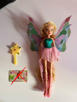 Winx Club Flora Harmonix doll used