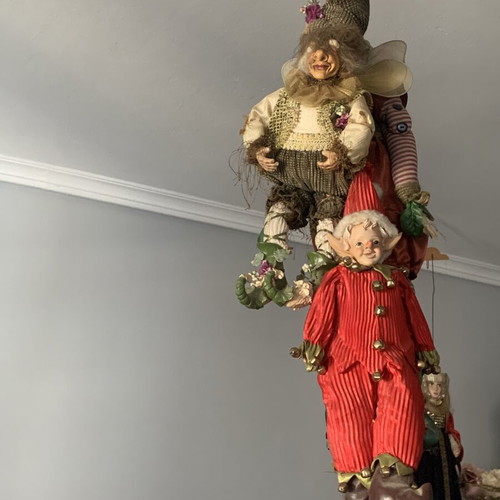 Marionettes handmade, like new