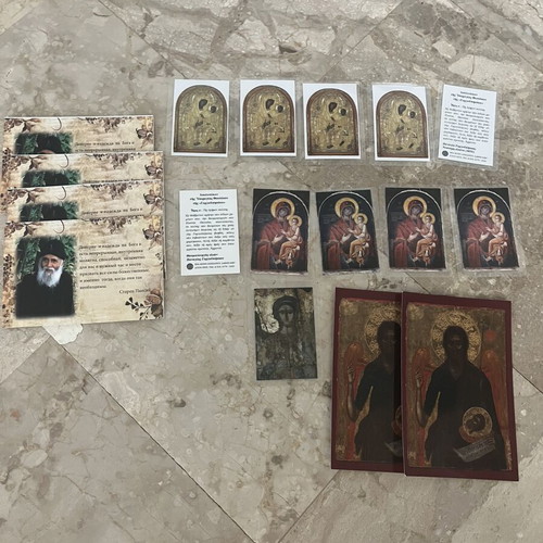 Orthodox faith icons, new, set