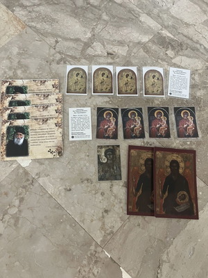 Orthodox faith icons, new, set