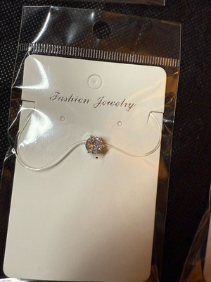 Necklace set new, silver