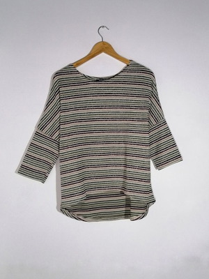 Colloseum long-sleeve blouse used, size S, multicolored