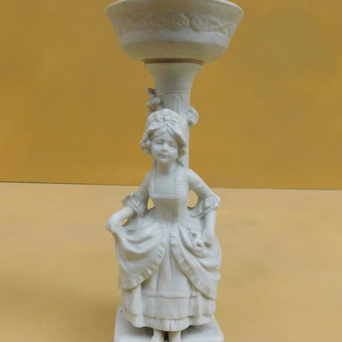 Biscuit porcelain amphorae German, about 130 years old