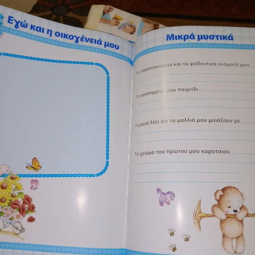 Baby diary new for boy