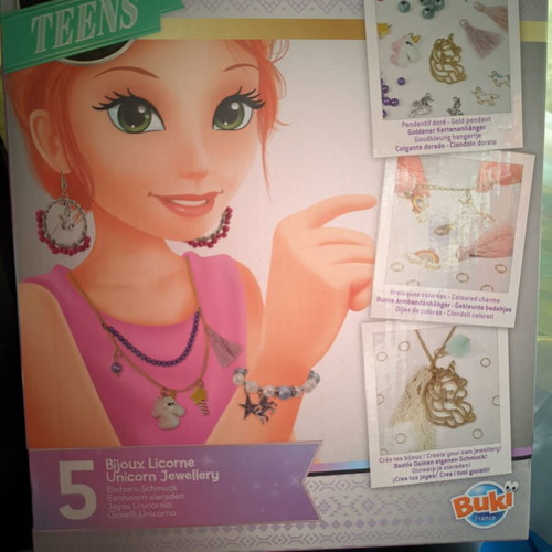 Buki Be Teens Unicorn Jewellery Kit new