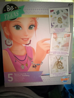 Buki Be Teens Unicorn Jewellery Kit new
