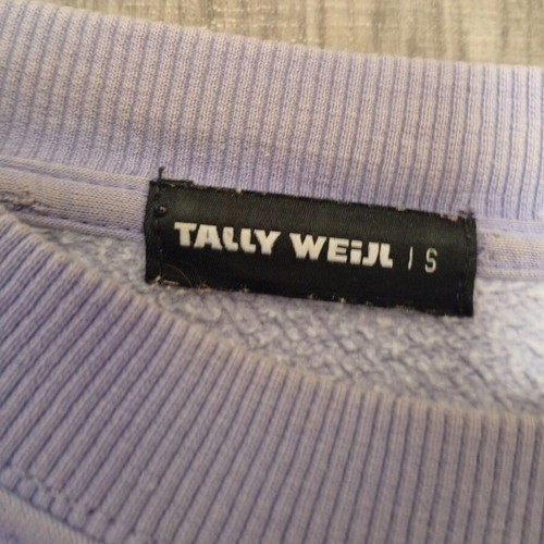 Tally Weijl modern sweatshirt and pants set like new, purple