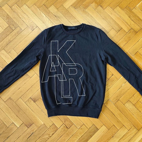 Karl Lagerfeld Sweater Black Mens Small used