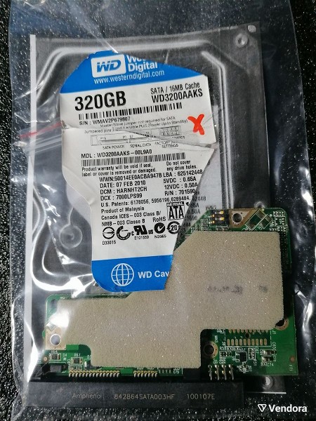  HDD PCB REPLACEMENT WESTERN DIGITAL WD3200AAKS-00L9A0