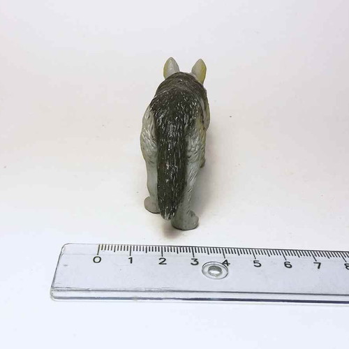 Dog plastic figure toy used