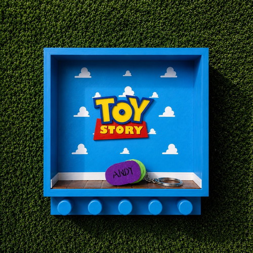 Toy Story 3D Printed Wall Key Holder made to order