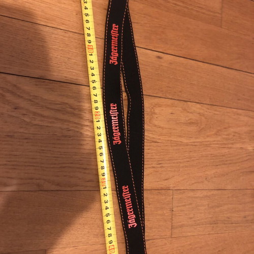 Jagermeister promotional lanyard vintage like new, 90-100cm