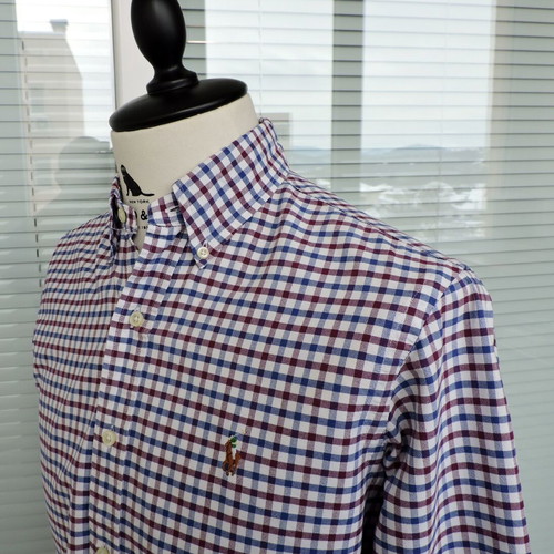 Polo By Ralph Lauren Mens Multicoloured Check Shirt Size S like new