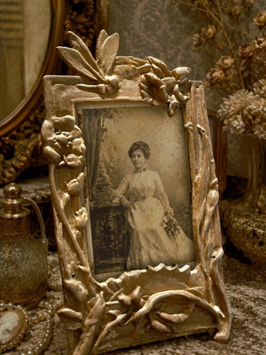 Αυθεντική Antique Art Nouveau Κορνίζα Belle Époque, περ. 1900