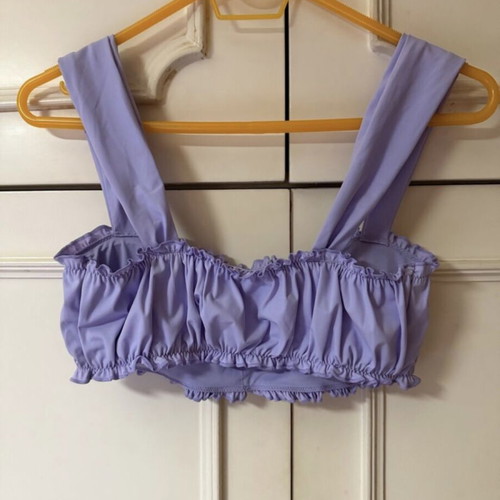 H&M Lilac Bikini Top New, Size M 38 10