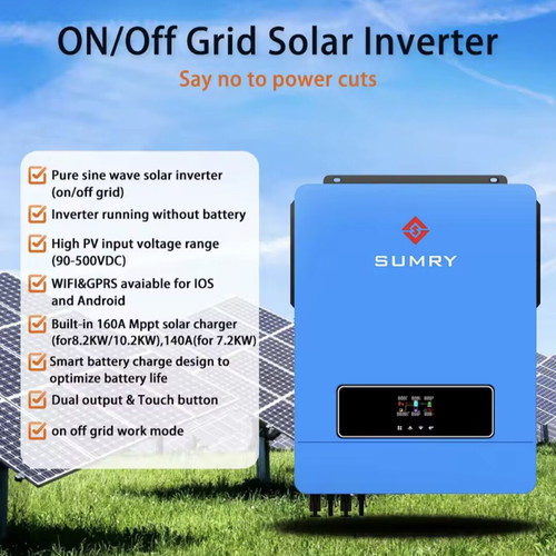 Inverter MPPT On/Off Grid 10.2KW New