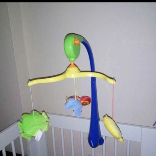 Fisher Price musical mobile for baby crib like new