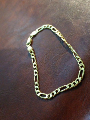 Gold hand chain 14 carat like new, 6.55g, 20.5cm