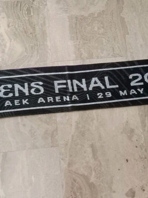 Fiorentina collectible scarf Conference League Final 2024 double-sided knitted new
