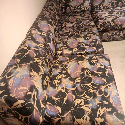 Corner sofa 6 seats used with set of 3 tables
