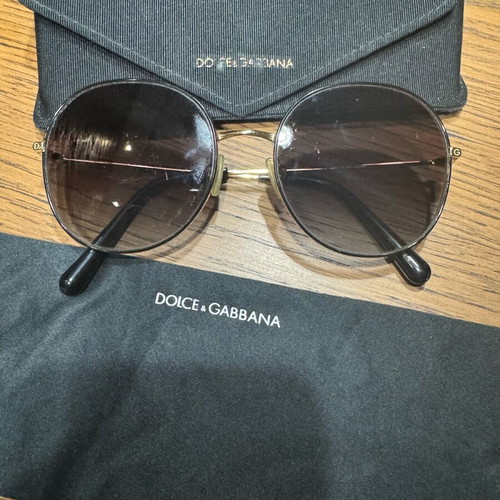 Dolce and Gabbana sunglasses used, authentic black