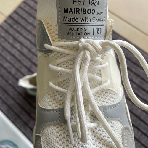 Mairiboo for Envie sneakers like new, white and silver, size 40