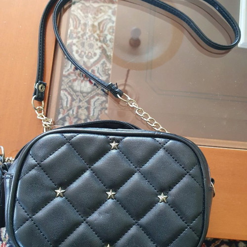 Black shoulder bag new from H&M