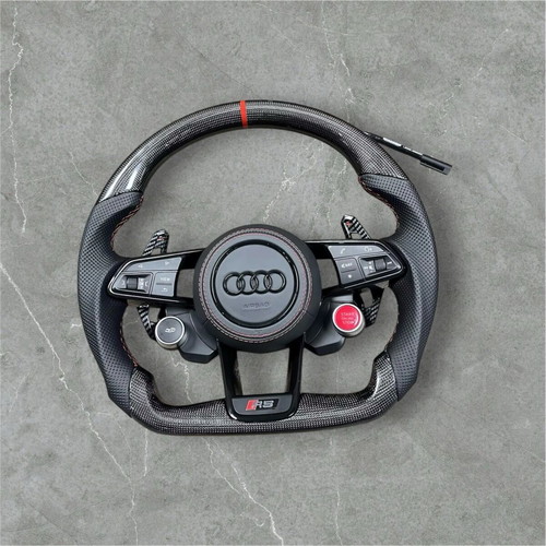 Τιμόνι Audi carbon custom made καινούργιο με paddles